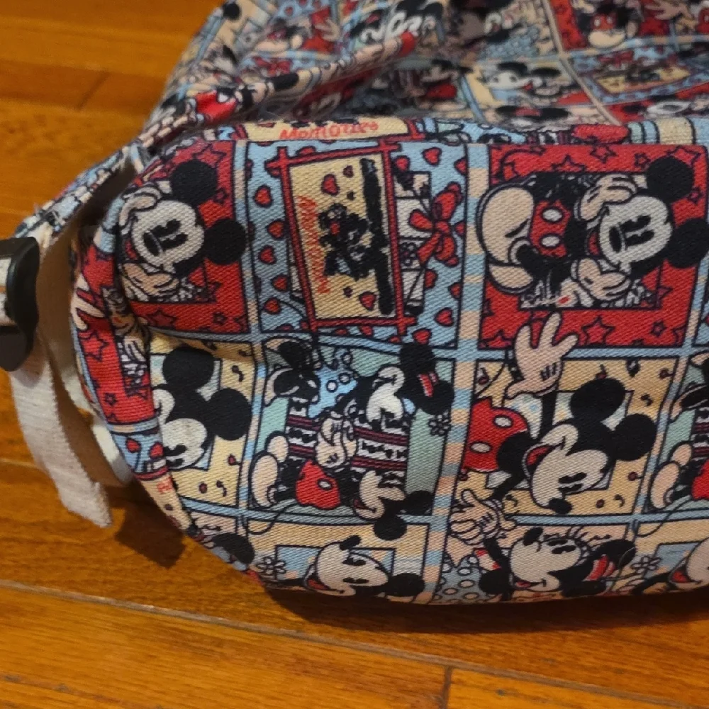 Disney Backpack - Mickey And Minnie Mouse Canvas Backpack - Picture 8 of 15